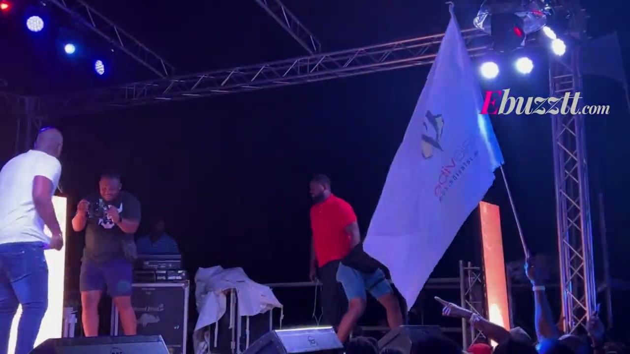 Bunji Garlin Delivers Verse for Climber at Vale Vibe Cooler