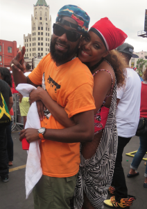 Lyrikal and Angela Hunte