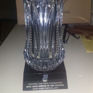 Jason has received the award for "Best Songwriter of the Festival" in Barbados. 