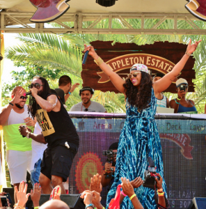 Angela Hunte has made Soca music her own, showing effortless style on stages across the globe alongside Machel Montano. 