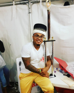 Antigua's new Groovy Soca Monarch King, Ricardo Drue. 