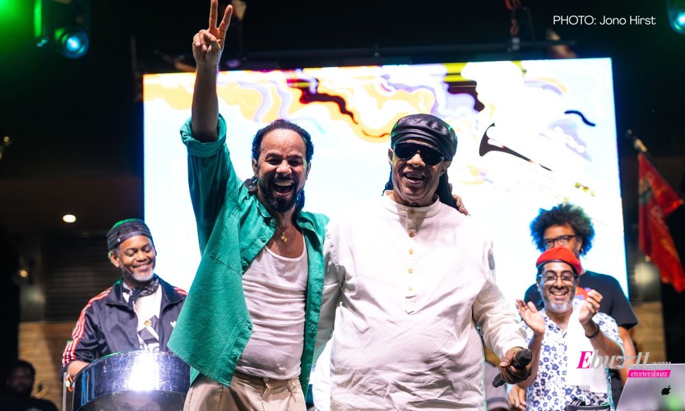 Stevie Wonder Joins KestheBand On Stage at DC Jazz Fest – A Big Moment for Caribbean Culture.